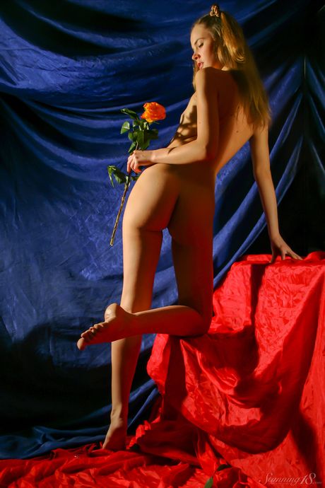 Young girl Anais bares her body in a confident fashion