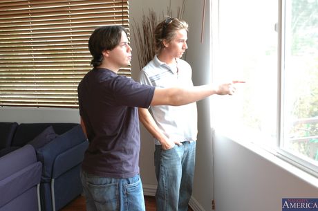 Blonde MILF Michelle B gets her shaved pussy and ass fucked