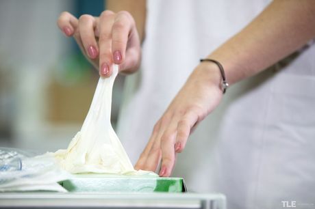 Thin teen Veronica Clark removes her nurses uniform to masturbate