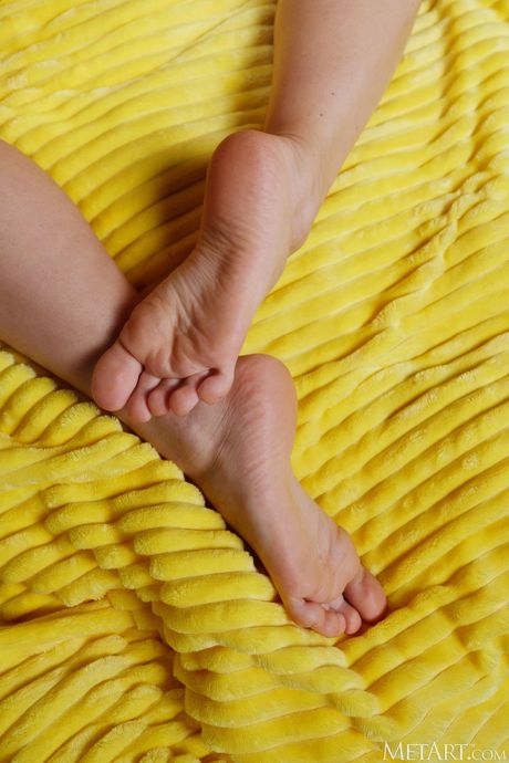 Ukrainian cutie Alice Nekrasova removes her lingerie and poses nude