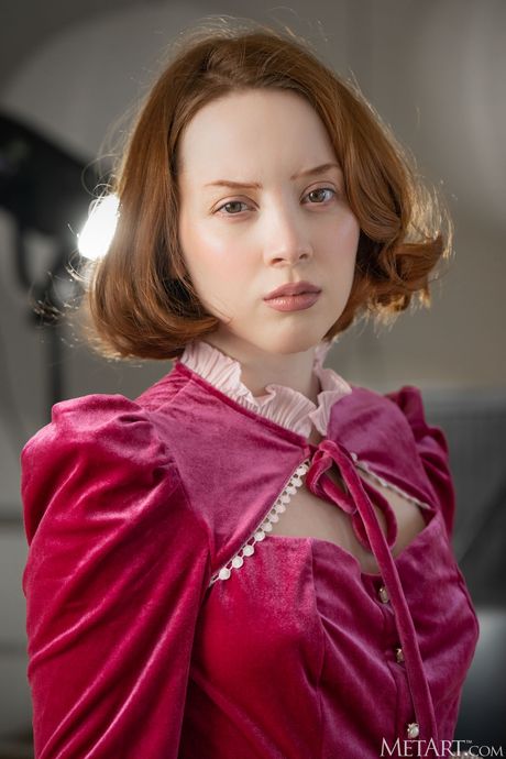 Delicate teen Lottie Magne gets naked without embarrassment