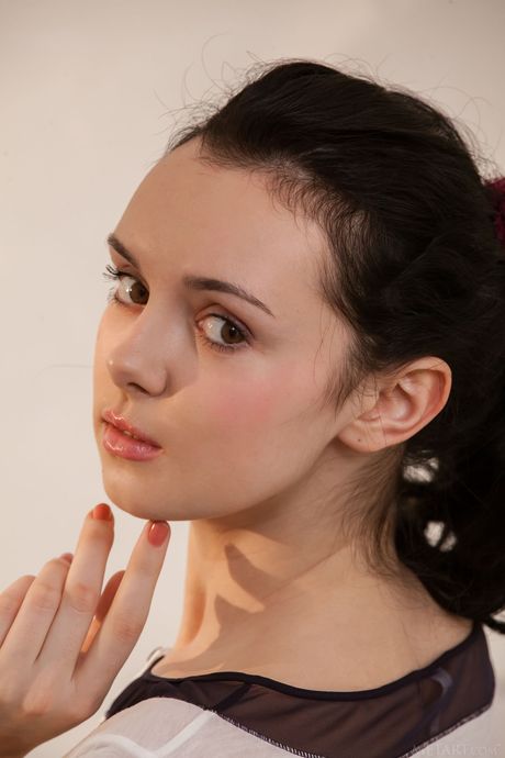 Sexy Ukrainian Anatali strips and showers in the bathroom