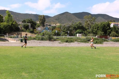 Porn World: Busty Latina Ella Knox gets her big tits jizzed after a poolside massage