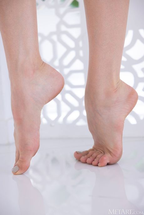 Luna Pica dances around her glamorous vacation villa, twirling until her