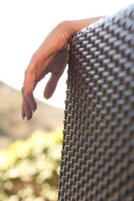 Met Art: Delicate teen Valeria A removes her clothes and poses nude