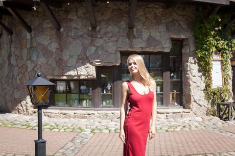 Sarika A presents her sexy body as she poses outdoors