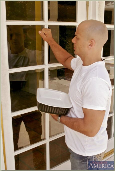 Czech MILF Nikki Luv gets her pussy licked and boned by her neighbor man