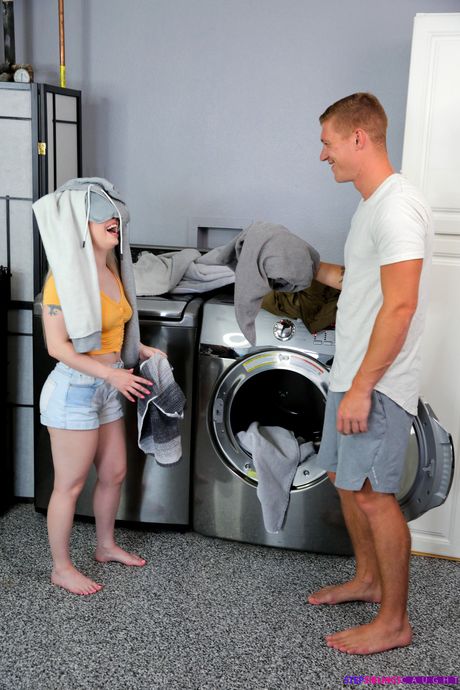 Blonde beauty Haley Spades gets caught having sex with her stepbrother