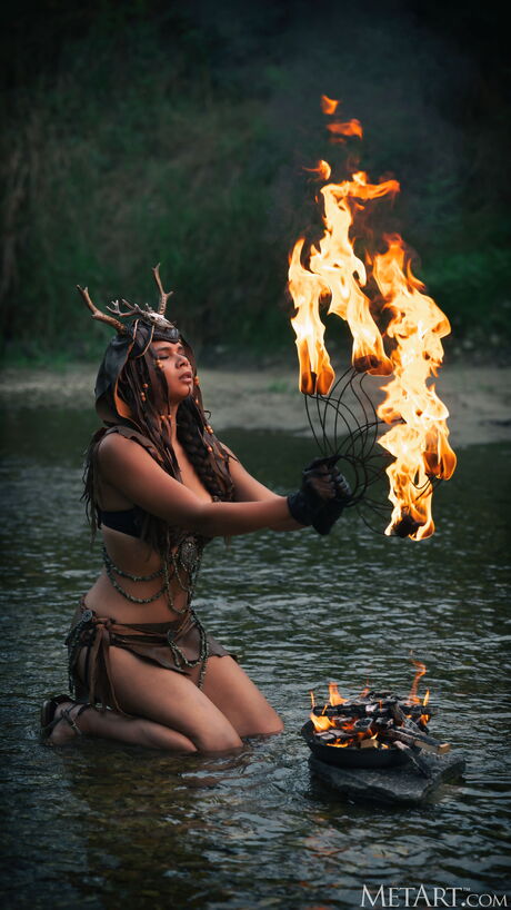 Savana is a stunning new model who sweeps you up in her erotic adventureShe