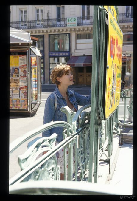 Lovely teen Maya A strips to her shoes and exhibits her hairy muff outdoors