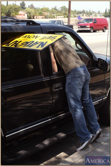 Blonde cougar Kayla Synz gets her pierced pussy licked and drilled by a young man