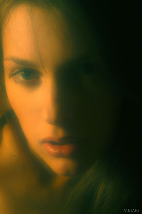 Engaging teen Vika AC highlights her big tits and trimmed pussy