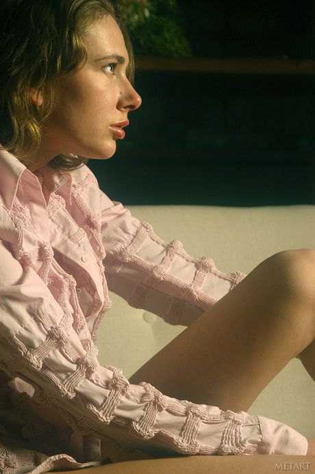 Ukrainian lady Olya M gets naked in her bedroom and shows her hot body