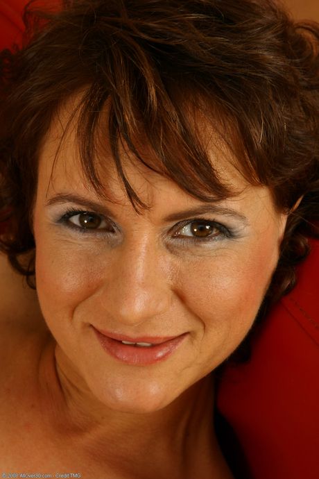 All Over 30: Mature secretary Chelsea shows off her big ass & her hot mature pussy