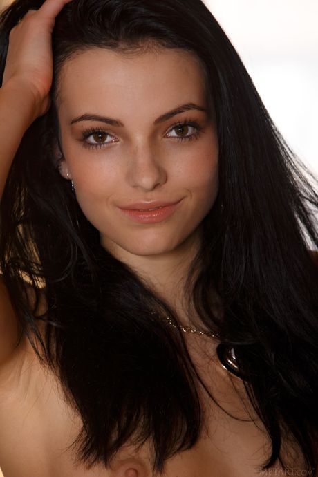 Sapphira A takes off her lingerie and reveals her sexy body