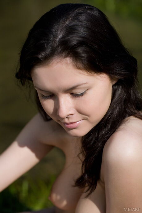 Gia B is a beautiful brunette with a slim figure and a sexy smile