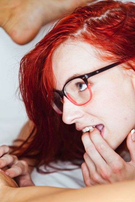 Slender teens Leila Smith & Talia Mint kiss before having lesbian sex