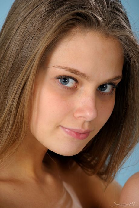 Magnetic teen Kristel A gets her pussy licked and fingered by her lesbian friend