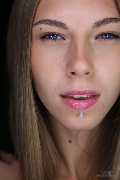 Hot teen Abby shows her great body while reading a book