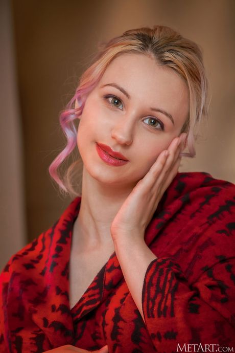 Lean teen Spice exhibits her small tits & trimmed cunt in a solo